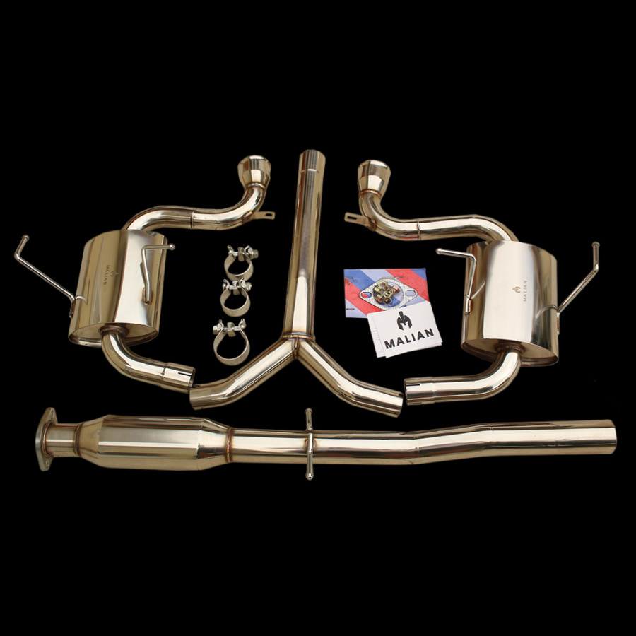 Mini R53 Cooper S Catback Exhaust 2.5" Performance Sports Stainless