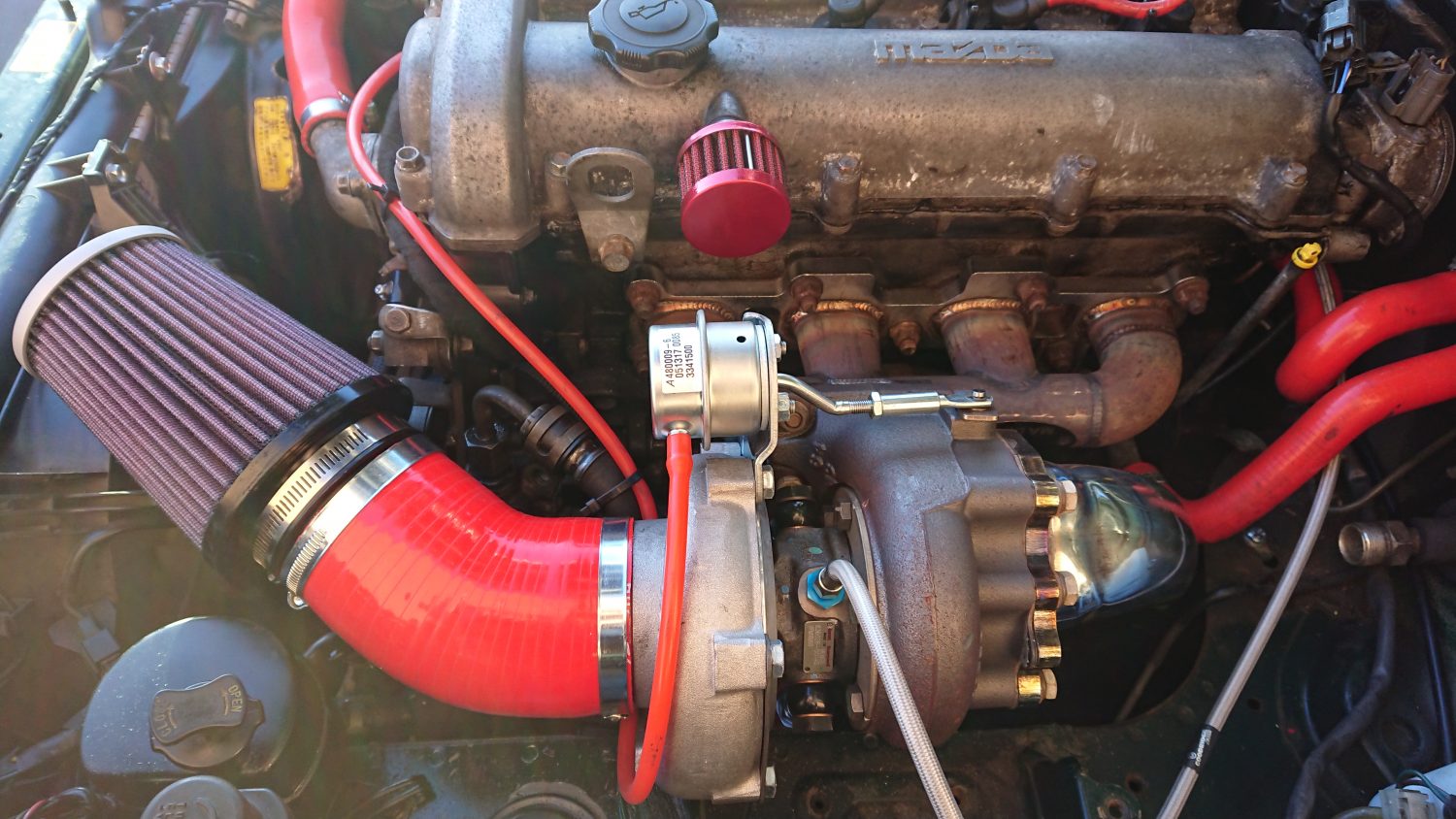 Mazda MX5 Mk2/Mk2.5 1.8 GT25/28 Turbo Exhaust Manifold + Downpipe
