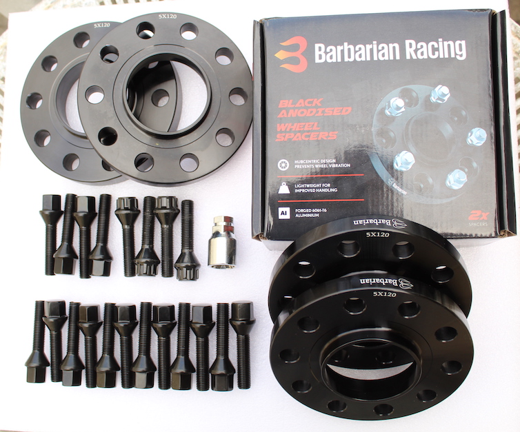 BMW F22/23 F32/36 Hubcentric Wheel Spacers 12mm Front + 15mm Rear, Car Set