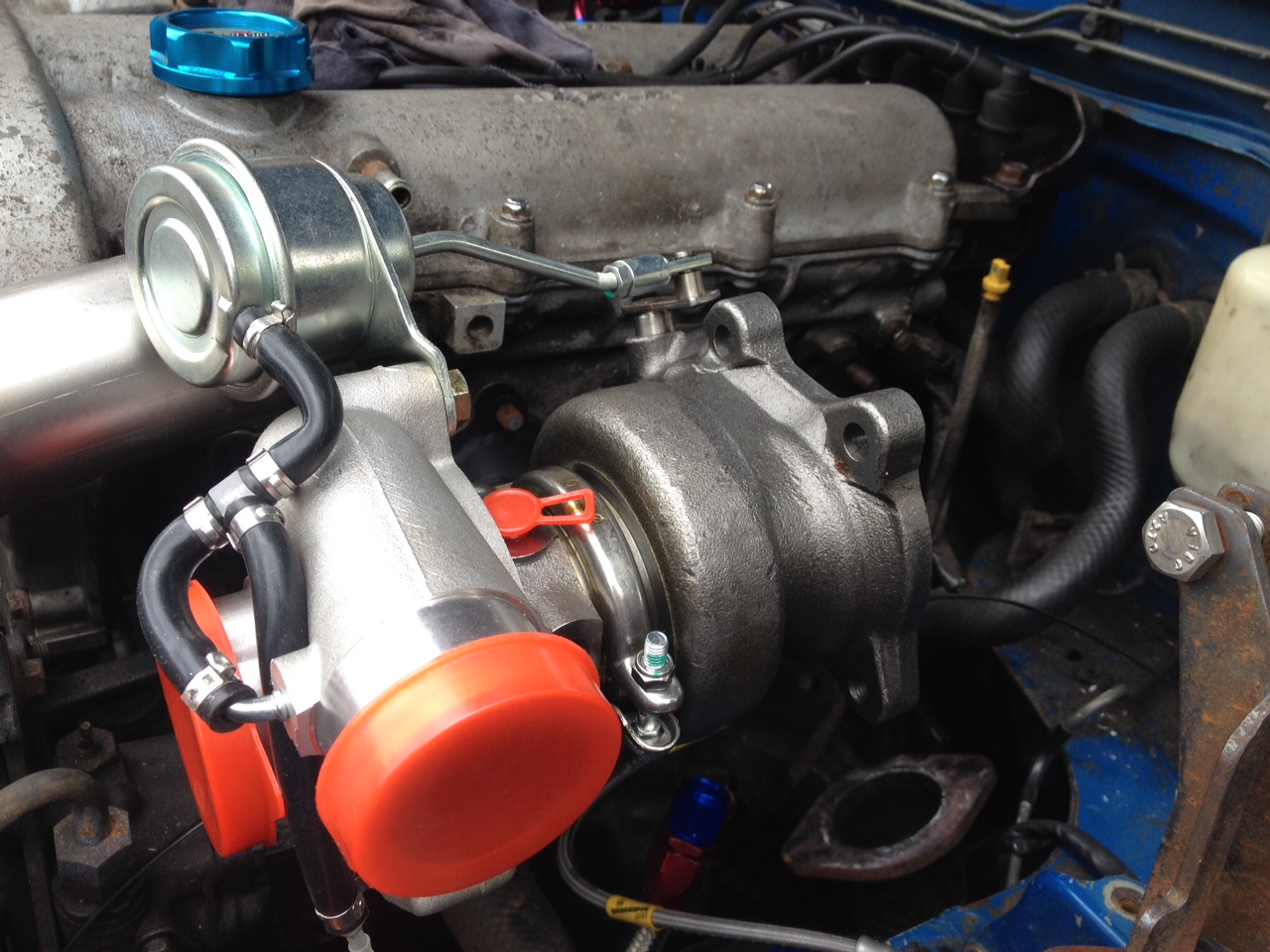 Mazda MX5 1.6 Mk1 or Mk2 Impreza TD04 Exhaust Turbo Manifold