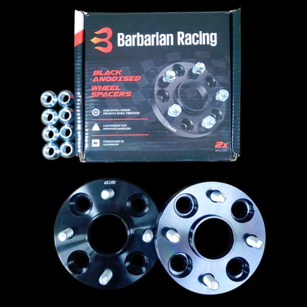 Mazda MX5 Mk1 or Mk2 Hubcentric Wheel Spacers 4 x 100, 20mm Thick